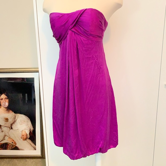 Y2K Cache Silk Slip Dress - Picture 2 of 5